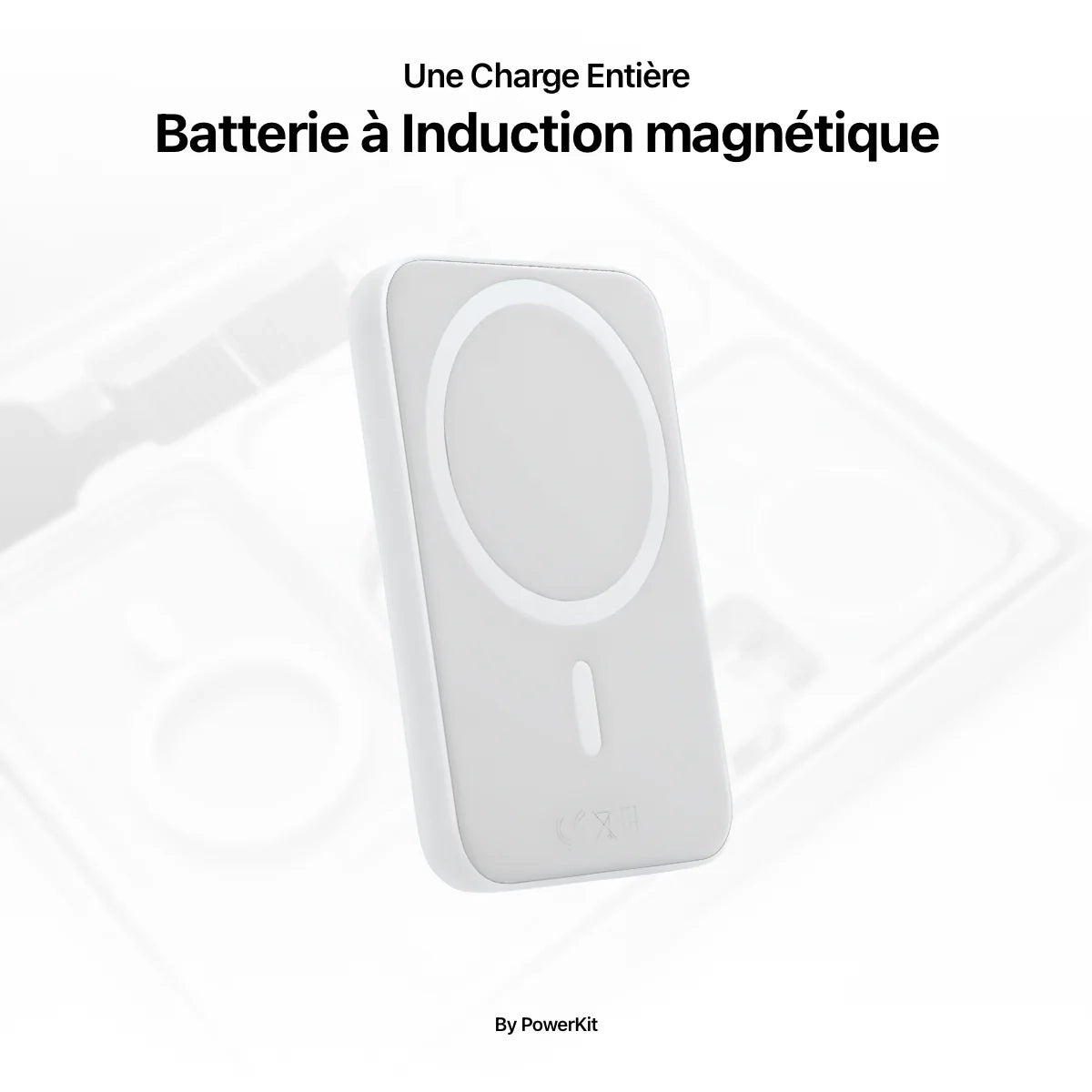 BATTERIE MAGSAFE À INDUCTION 3000mAh